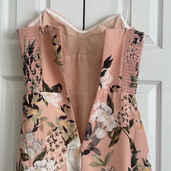 New Amanda Uprichard x Revolve Eden Gown in Juniper Floral size Medium - Picture 8 of 12